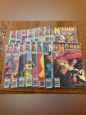 Complete 16 issues set Nth man 1989/90 Marvel Comics
